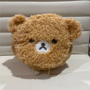Cute San-X Rilakkuma Bear Plush Cosmetic Toiletry Bag